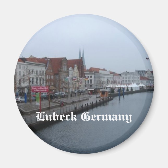 Íman Lubeck Alemanha (Frente)
