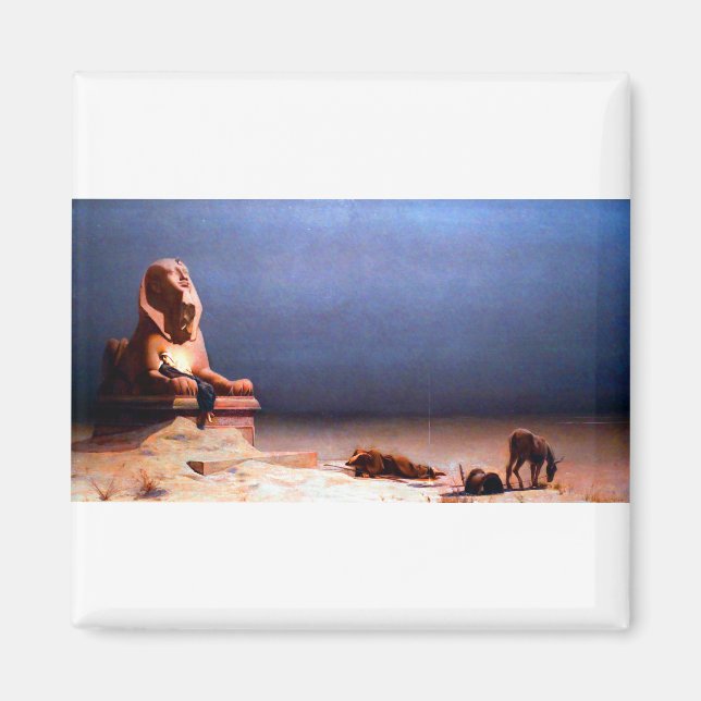 Íman Luc Olivier Merson Rest no voo para o Egito (Frente)