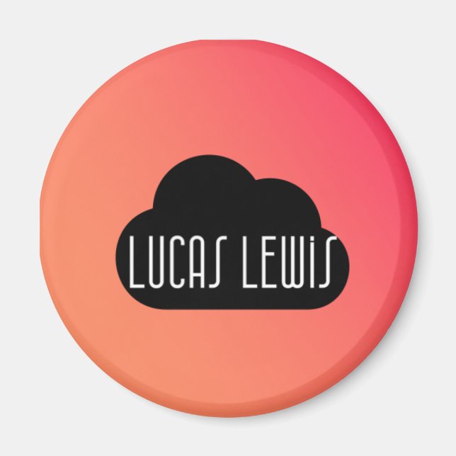 Íman Lucas Lewis Logo Magnet (Frente)
