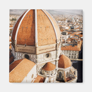 Íman "Luce di Firenze" O Duomo Italy Watercolor