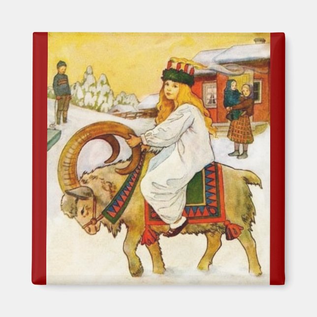 Íman Lucia Andando de Cabra de Natal (Frente)