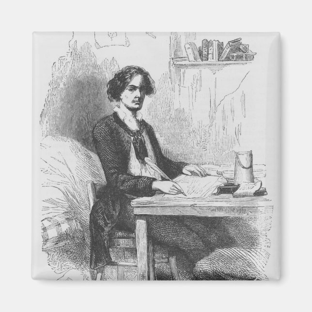 Íman Lucien de Rubempre escrevendo uma carta (Frente)