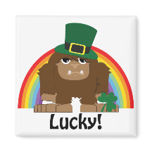 Lucky Bigfoot Leprechaun