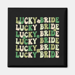 Íman Lucky Bride Groom Correspondente Casais Casamento