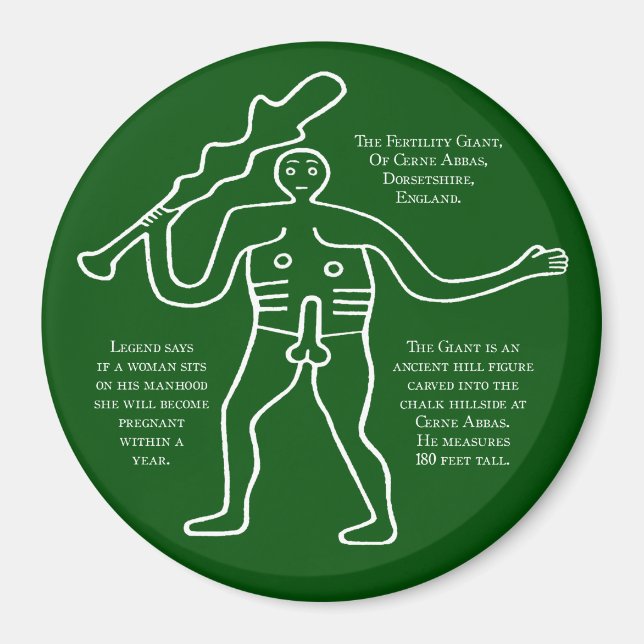 Íman Lucky Cerne Giant, ímã gigante (Frente)