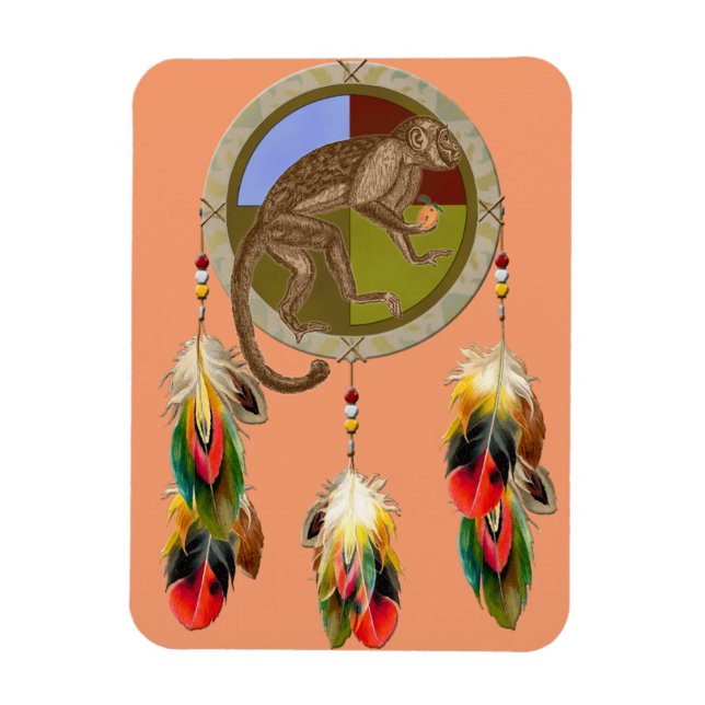 Íman Lucky Dream Monkey (Vertical)