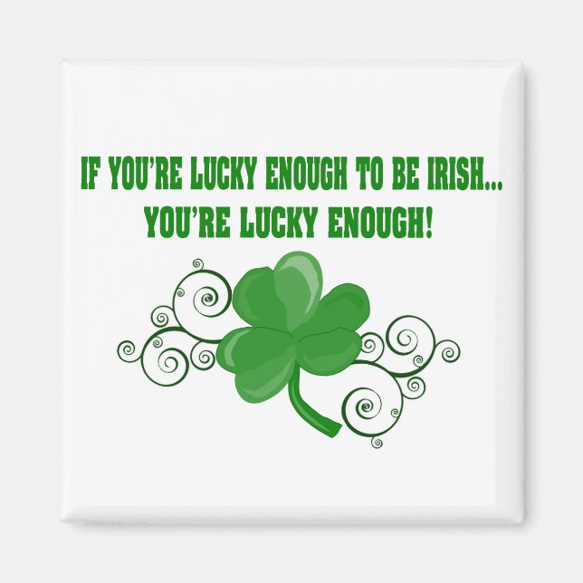 Íman Lucky Irish Magnet (Frente)