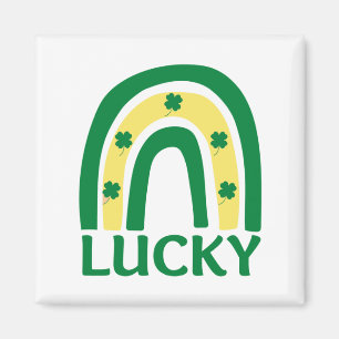 Íman Lucky Shamrock Rainbow St Patricks