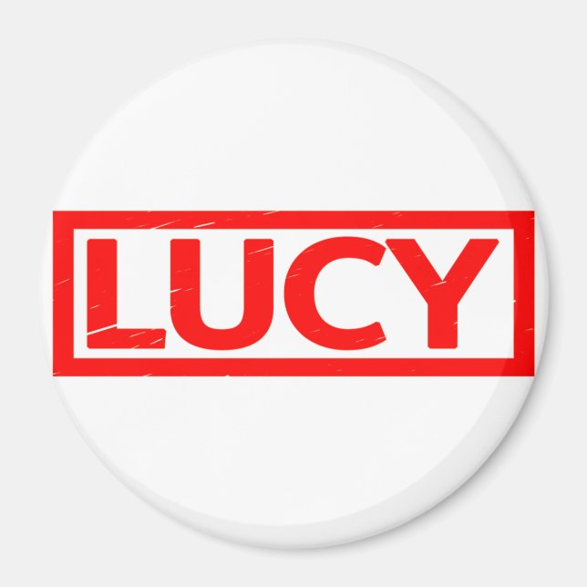 Íman Lucy Stamp (Frente)