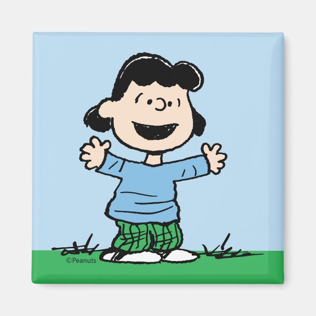 Íman Lucy with Arms Wide (Frente)