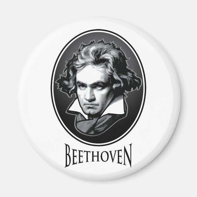 Íman Ludwig van Beethoven (Frente)