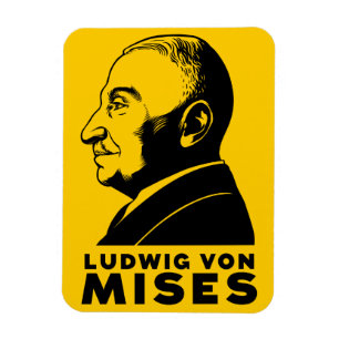 Íman Ludwig von Mises Premium Flexi Magnet