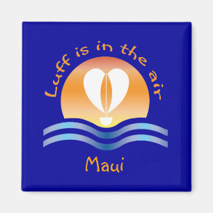Íman Luffers Sunset_Luff está no air_Maui
