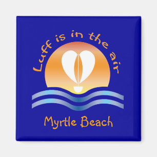 Íman Luffers Sunset_Luff está no ar Myrtle Beach