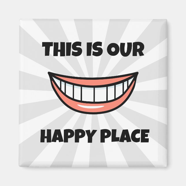 Íman Lugar feliz (Frente)