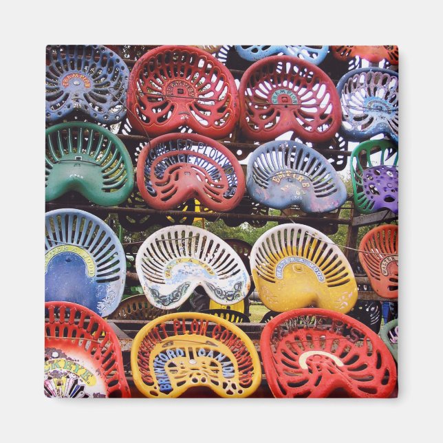 Íman Lugares de tratores no espetáculo de tratores (Frente)