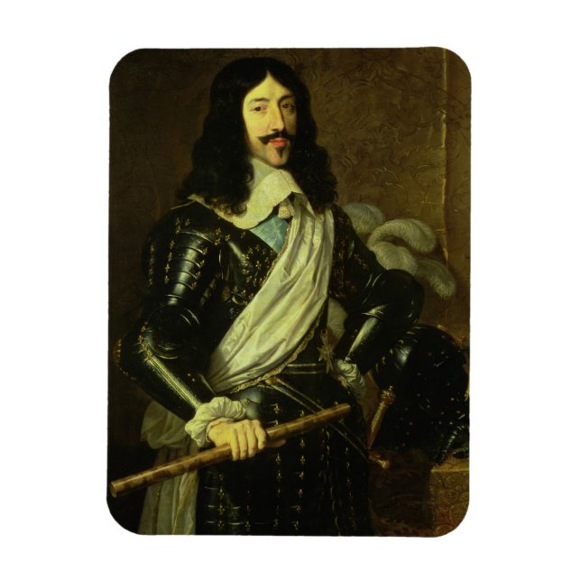 Íman Luís XIII (1601-43) (óleo na canvas) (Vertical)