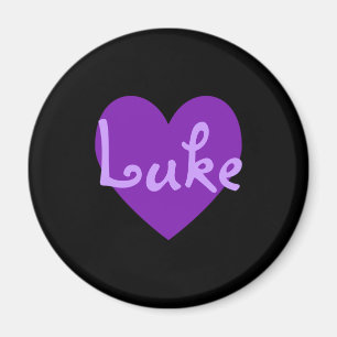 Íman Luke no roxo