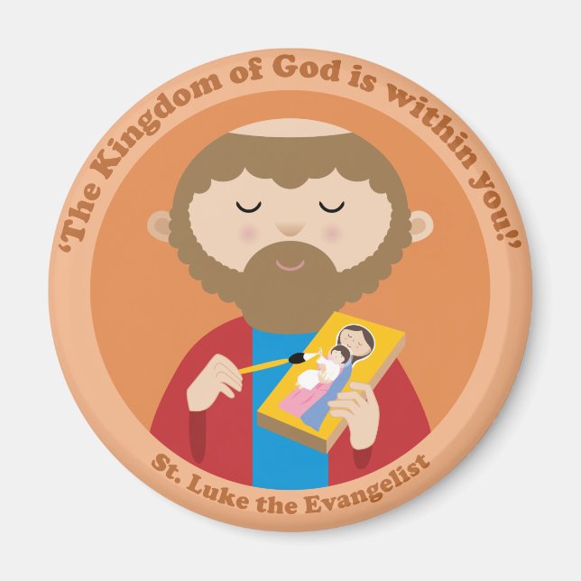 Íman Luke, o Evangelista (Frente)