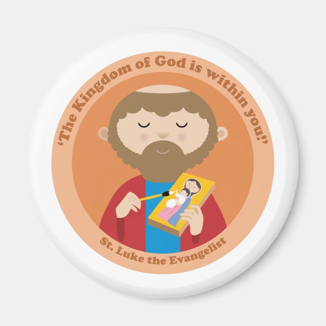 Íman Luke, o Evangelista (Frente)