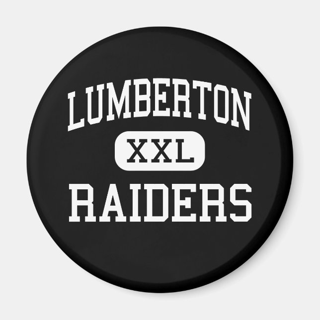 Íman Lumberton - Raiders - High - Lumberton Texas (Frente)