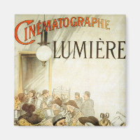 Lumière Brothers Cinema Poster