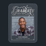 Íman Luminando o Futuro Magneto de Graduação de Cores E<br><div class="desc">Anúncio/convite de graduação moderna e na moda de Designs Berry Sweet. Visite nossa sala de exibição de design em www.berryberrysweet.com para designs de papelaria e presentes personalizados!</div>