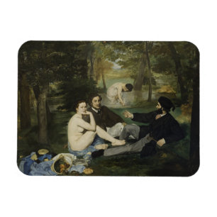 Íman Luncheon da grama por Edouard Manet