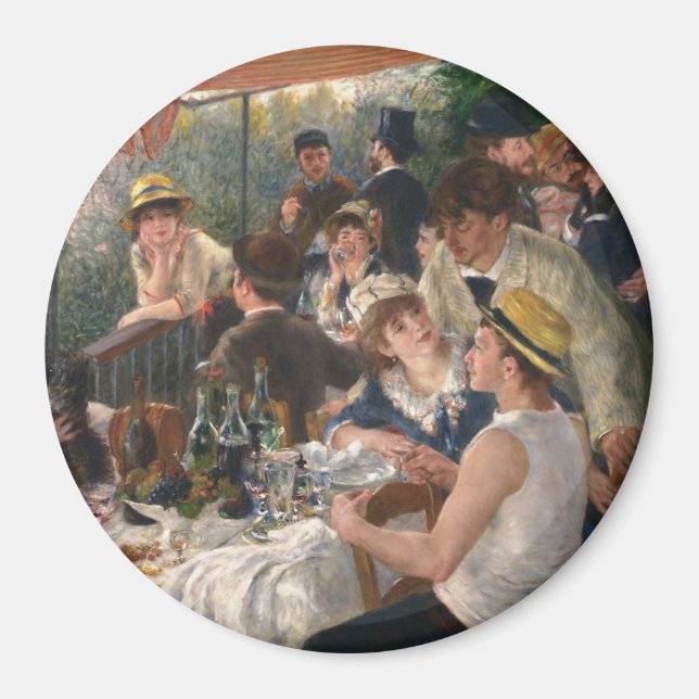 Íman Luncheon do Partido Barco - Auguste Renoir (Frente)