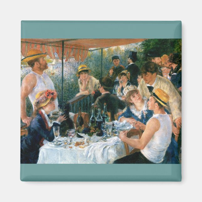 Íman Luncheon do Partido Barco de Renoir (1881) (Frente)