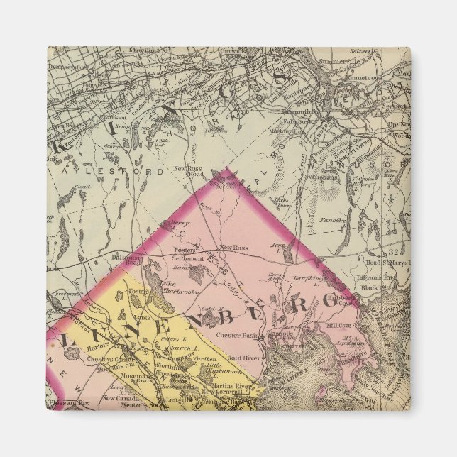 Íman Lunenburg Co, NS (Frente)