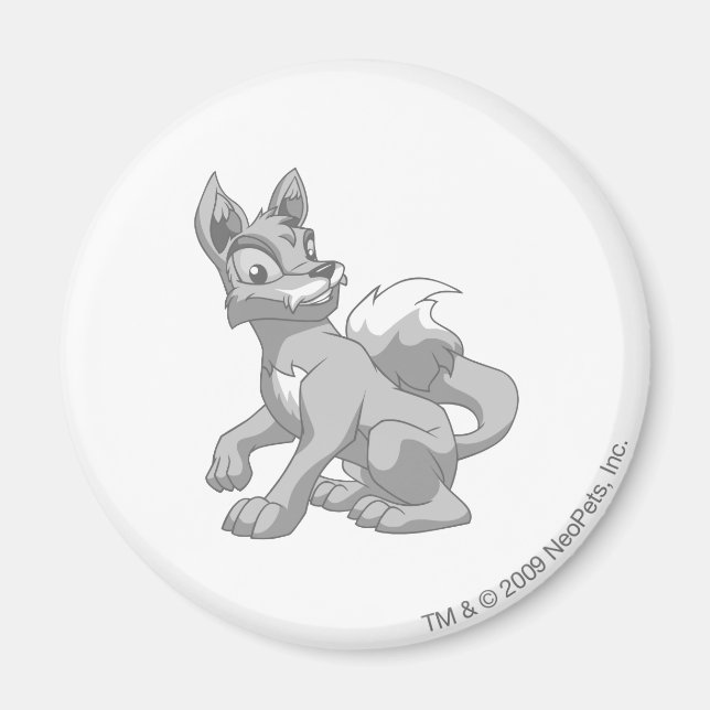 Íman Lupe Silver (Frente)