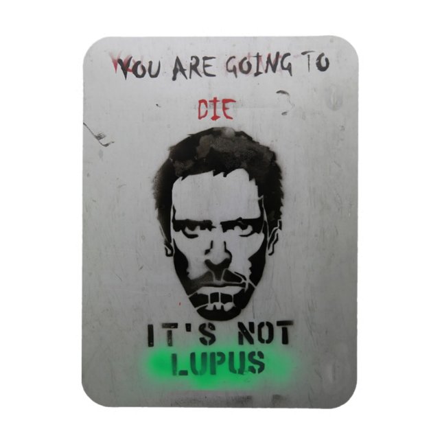 Íman Lúpus da casa (Vertical)