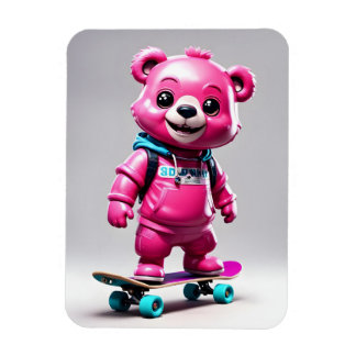 Íman Lustiger Skater Bär