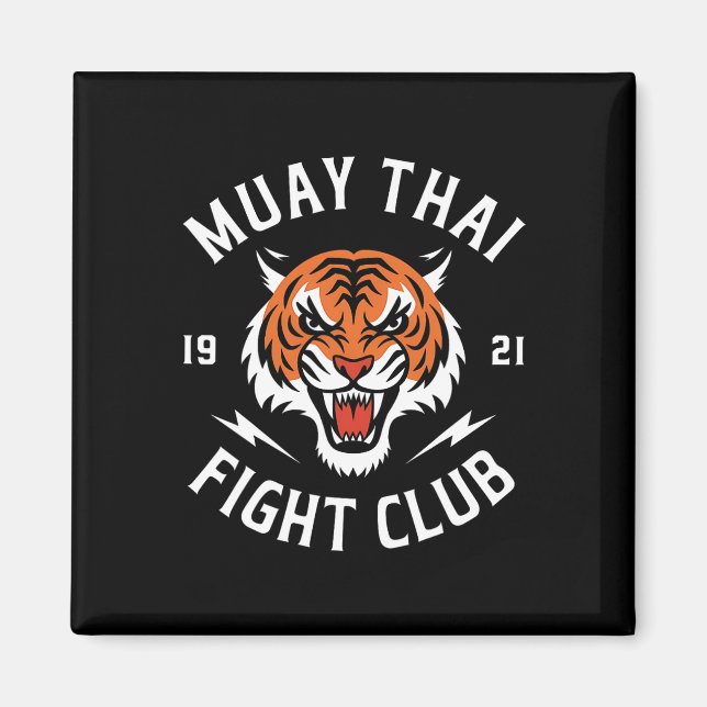 Íman Luta de Lutadores de Muay Thai Tiger Kickboxing Th (Frente)