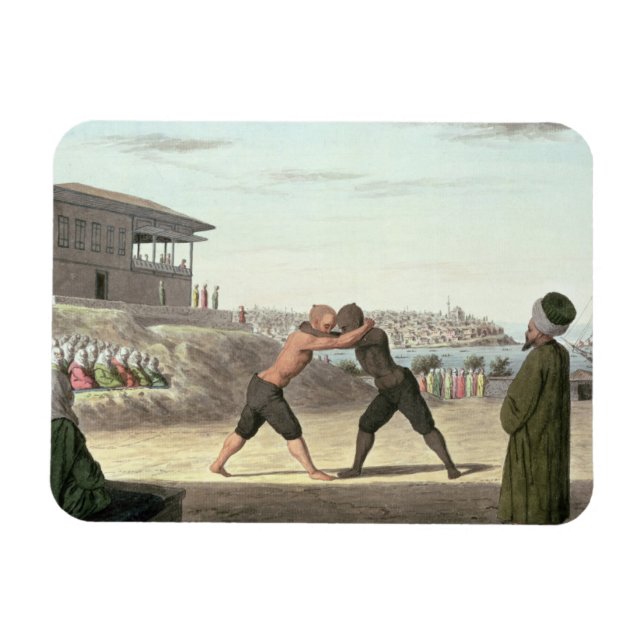 Íman Luta Match, Constantinopla (c/c no papel) (Horizontal)