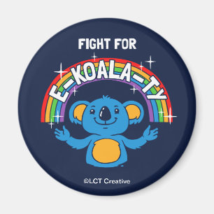 Íman Luta para o E-Koala-Ty