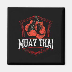 Íman lutador de artes marciais de Muay Thai hobby de bo