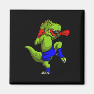 Íman lutador de Muay Thai Mma T-rex Comt de Arte Marcia