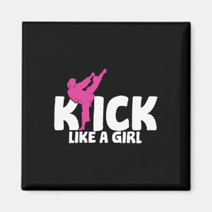 Íman Lutadora de Kickboxer Kickboxing Artes Marciais Mm