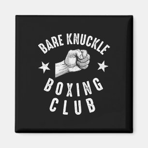 Íman Lutadores de Boxe de Punho Sem Luvas Lutando