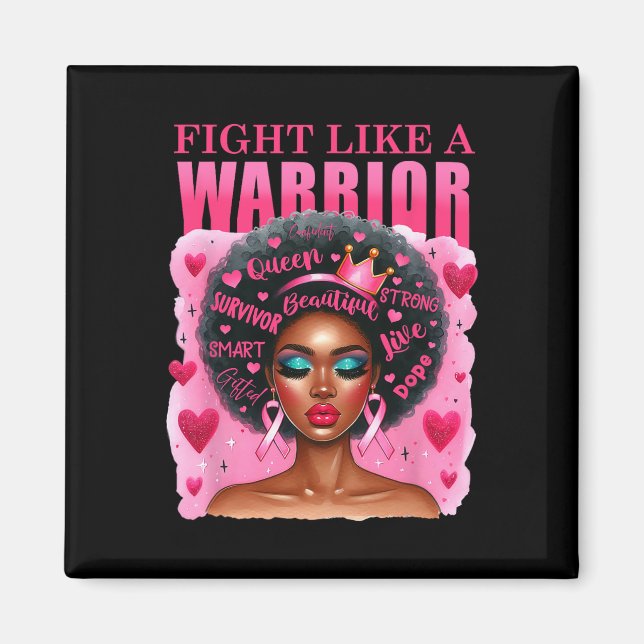 Íman Lutar Como Um Cancer De Guerra Preto (Frente)