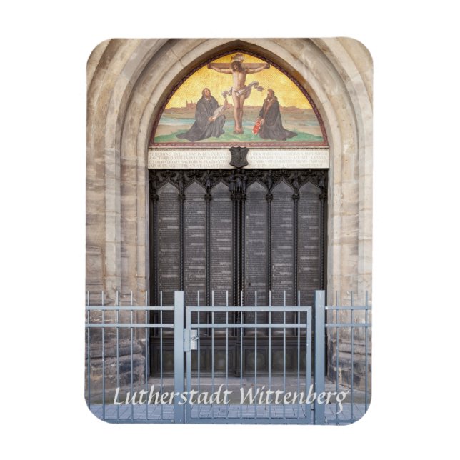 Íman Lutherstadt Wittenberg Theses Door (Vertical)