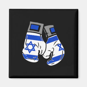 Íman Luva De Boxing Com Bandeira De Israel