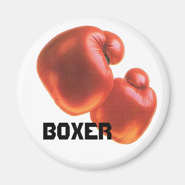 Íman Luvas Boxer (Frente)