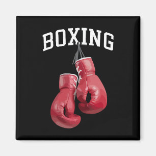 Íman Luvas de Boxe Destacadas Amante de Boxe Kickboxing