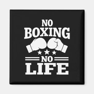 Íman Luvas de Boxe No Boxing No Life Luvas de Boxe _1