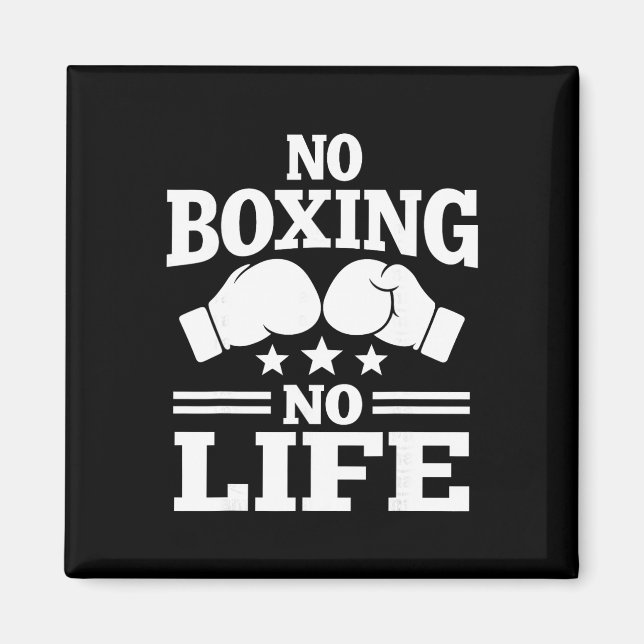 Íman Luvas de Boxe No Boxing No Life Luvas de Boxe _1 (Frente)