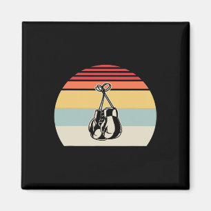 Íman Luvas de Boxing Retroativas Esportes Sunset