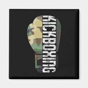 Íman Luvas de Camuflagem de Boxe Fitness Muay Thai de K